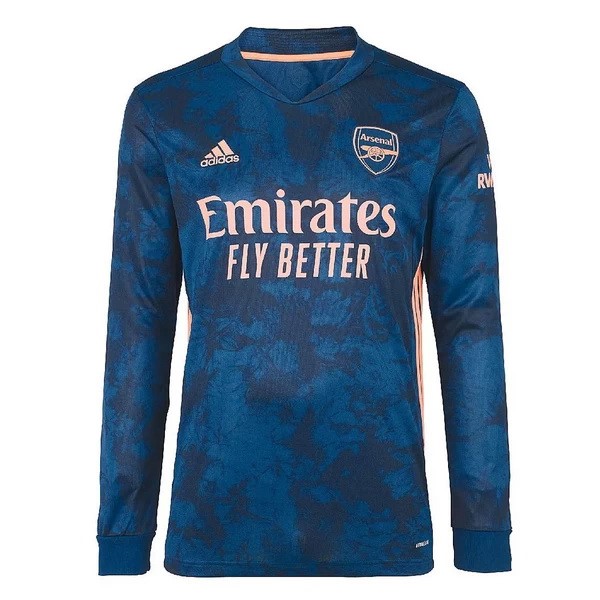 Thailande Maillot Football Arsenal Third ML 2020-21 Bleu